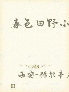 春色田野小说