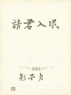 请君入眠封面