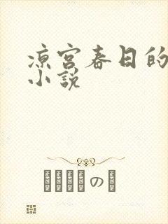 凉宫春日的忧郁小说