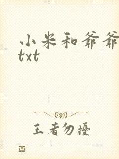 小米和爷爷全篇txt