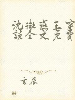 沈微燕王穿越小说全文免费阅读