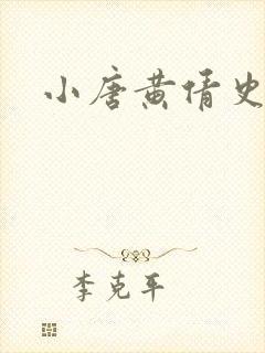 小唐黄倩史