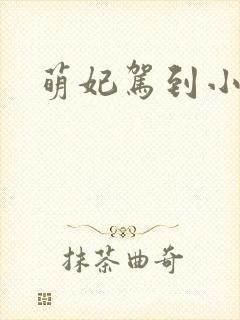 萌妃驾到小说