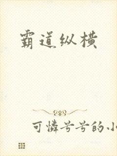 霸道纵横