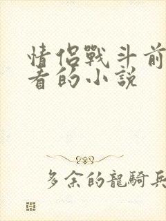 情侣战斗前适合看的小说