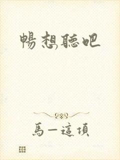畅想听吧封面