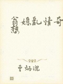 翁媳乱情奇思妙想封面