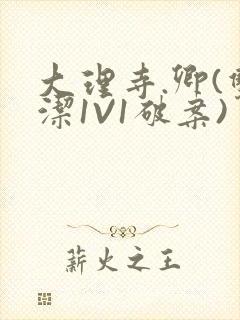大理寺.卿(双洁1V1破案)