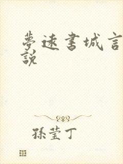 梦远书城言情小说