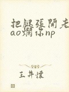 把腿张开老子cao烂你np
