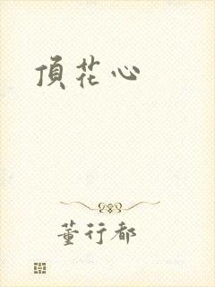 顶花心封面