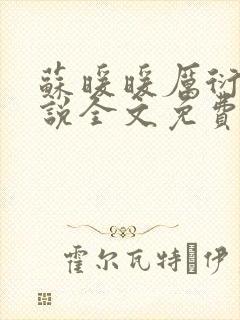 苏暖暖厉衍琛小说全文免费阅读