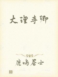 大理寺卿