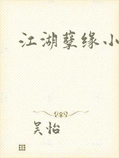 江湖孽缘小说