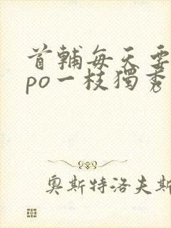 首辅每天要不够po一枝独秀全文