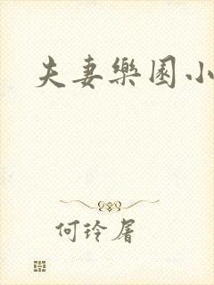 夫妻乐园小说