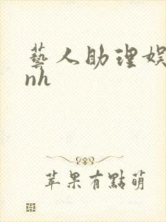 艺人助理娱乐圈nh