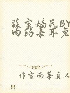 苏家嫡氏BY吃肉的长耳兔