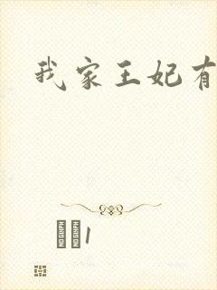 我家王妃有点野