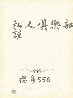 私人俱乐部 小说