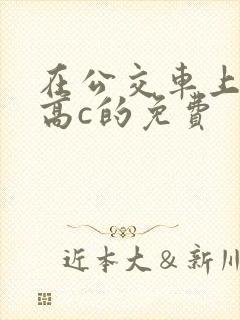 在公交车上弄到高c的免费封面