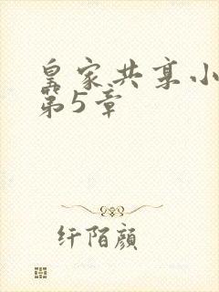 皇家共享小公主第5章封面