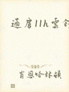 通房11h云舒封面
