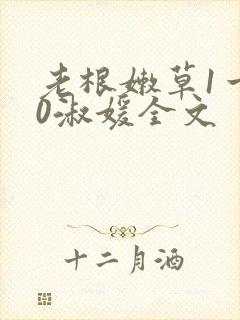 老根嫩草1一40淑媛全文封面