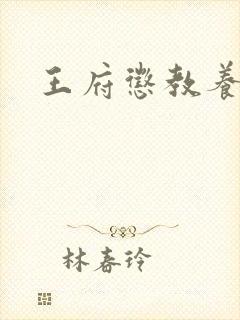王府惩教养日常封面
