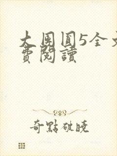 大团圆5全文免费阅读