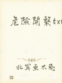 危险关系txt