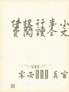 借根行事小说免费阅读全文在线阅笔趣无弹窗封面