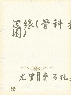 因缘(骨科 校园)