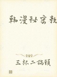 韩漫秘密教学
