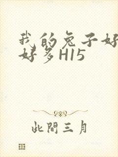 我的兔子好软水好多H15