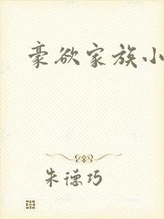 豪欲家族小说