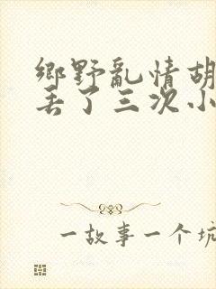 乡野乱情胡秀英丢了三次小说