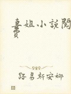 妻姐小说阅读免费
