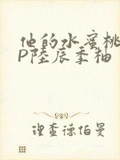他的水蜜桃POP陆辰季柚