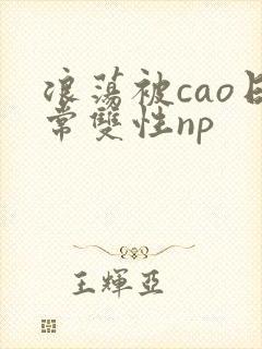 浪荡被cao日常双性np封面
