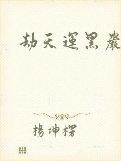 劫天运黑岩