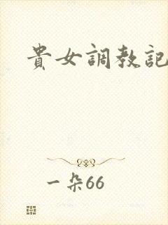 贵女调教记封面