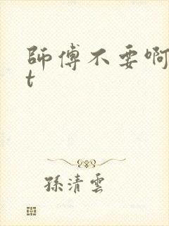 师傅不要啊txt