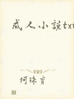 成人小说txt