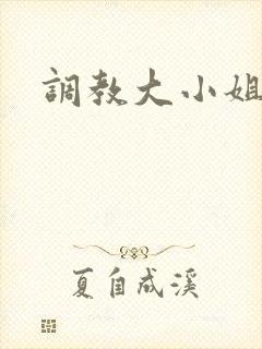 调教大小姐