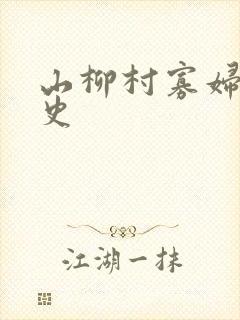 山柳村寡妇的情史封面