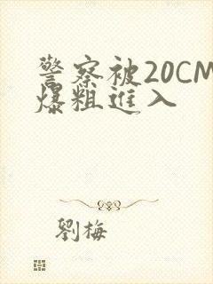 警察被20CM爆粗进入封面