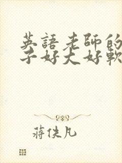 英语老师的小兔子好大好软水