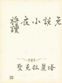 将夜小说免费阅读封面