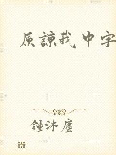 原谅我中字